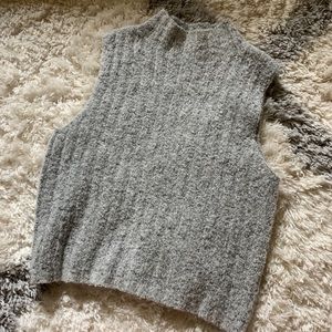 Turtleneck Sleeveless Sweater Tank